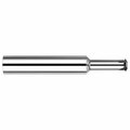 Harvey Tool 0.032in. Cutter dia x 0.125in. 1/8 Reach Carbide Single Form #00  Thread Milling Cutter, 2 Flutes 54201
